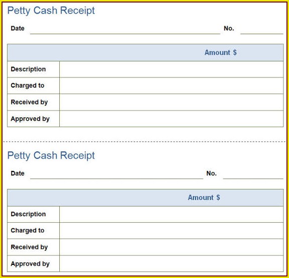 Petty Cash Invoice Template Petty Cash Invoice Template
