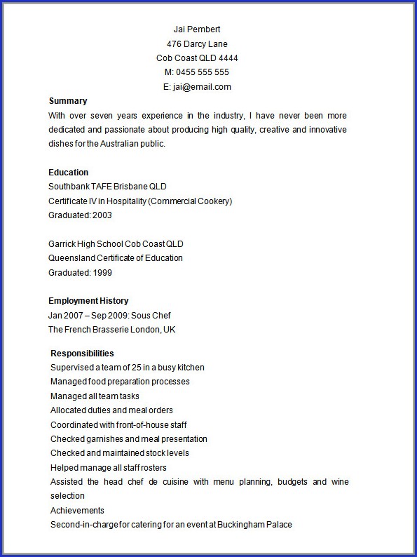 Resume Template Free Download Microsoft Word Resume Template Free Download Microsoft Word