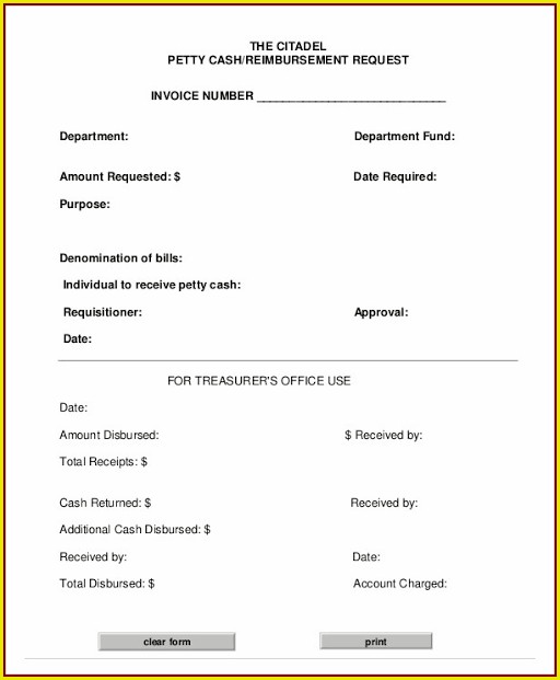 Simple Cash Invoice Template Simple Cash Invoice Template