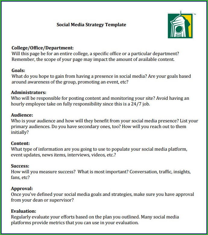 Social Media Proposal Template Free Download Social Media Proposal Template Free Download