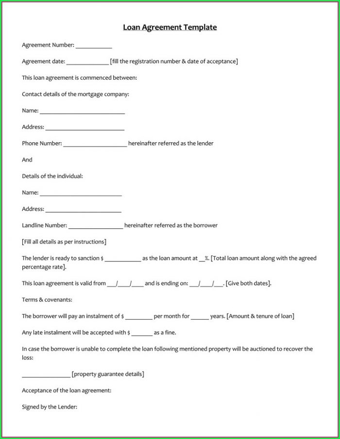 Standard Loan Agreement Template South Africa Standard Loan Agreement Template South Africa