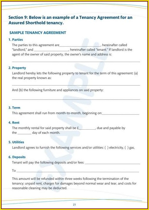 Tenancy Agreement Template Pdf Uk Tenancy Agreement Template Pdf Uk