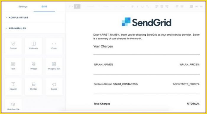 Transactional Email Templates Sendgrid Transactional Email Templates Sendgrid