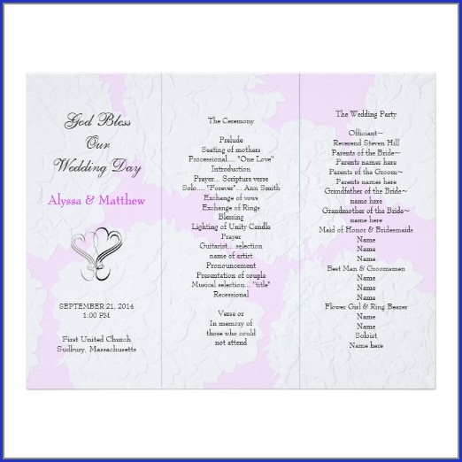 Tri Fold Wedding Invitation Templates Download Tri Fold Wedding Invitation Templates Download