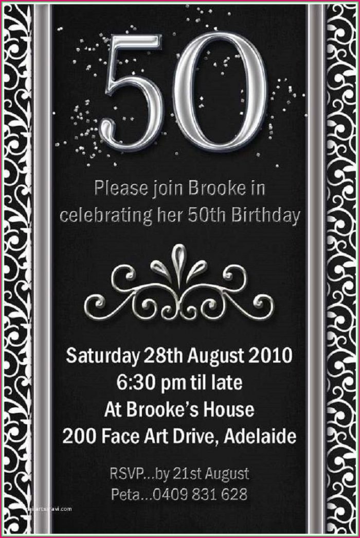 50th Birthday Invitations For Him Templates 50th Birthday Invitations For Him Templates