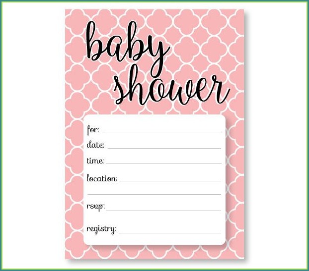 Baby Girl Shower Invitations Templates Baby Girl Shower Invitations Templates