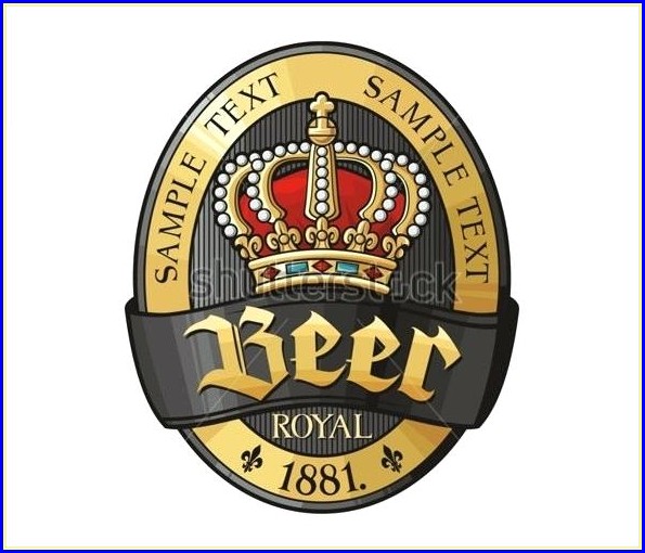 Beer Bottle Label Template Free Download Beer Bottle Label Template Free Download