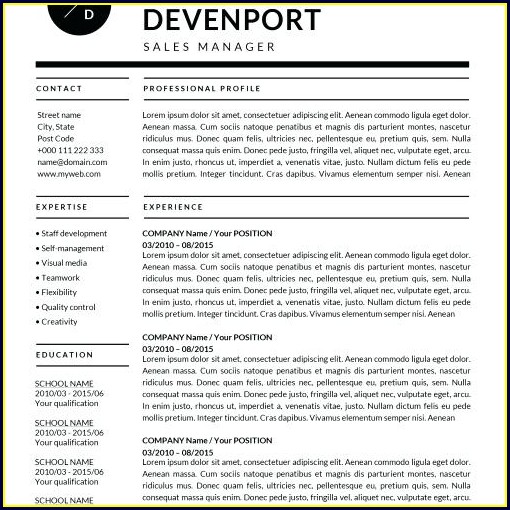 Best Resume Templates For Mac Best Resume Templates For Mac