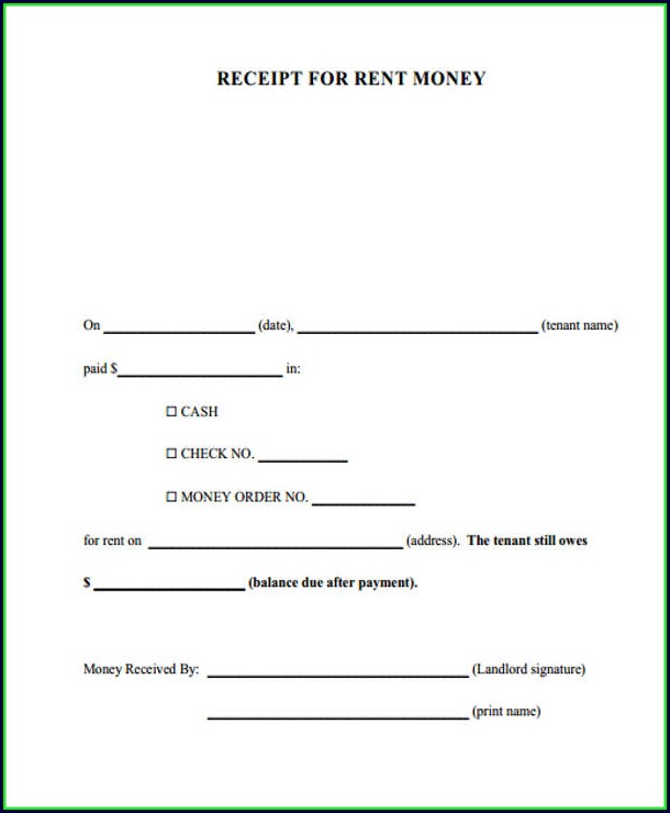 Cash Payroll Receipt Template Cash Payroll Receipt Template