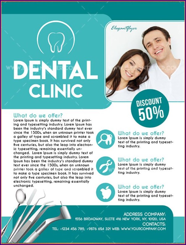 Dental Clinic Flyer Templates Free Dental Clinic Flyer Templates Free