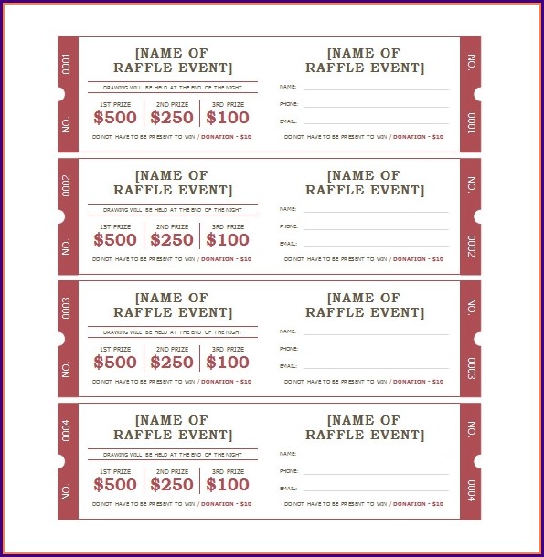 Dinner Tickets Template Word Dinner Tickets Template Word