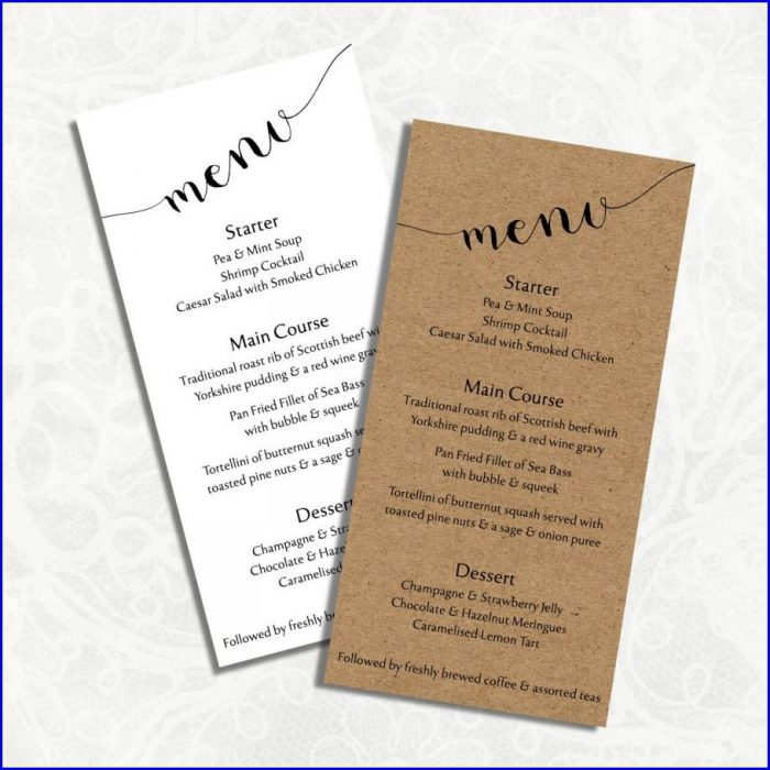 Download Template Menu Makanan Microsoft Word Free Download Template Menu Makanan Microsoft Word Free