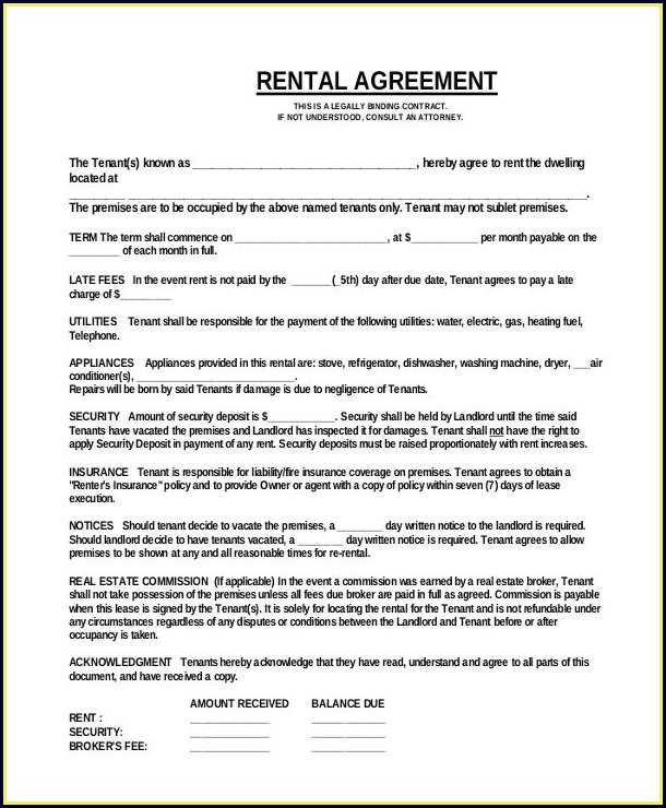 Downloadable Lease Agreement Template Word Downloadable Lease Agreement Template Word