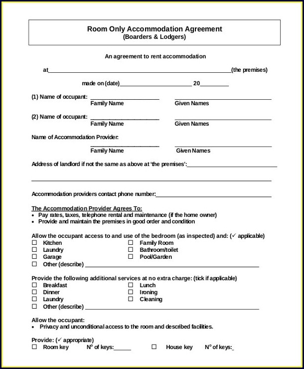 Downloadable Simple Lease Agreement Template Downloadable Simple Lease Agreement Template