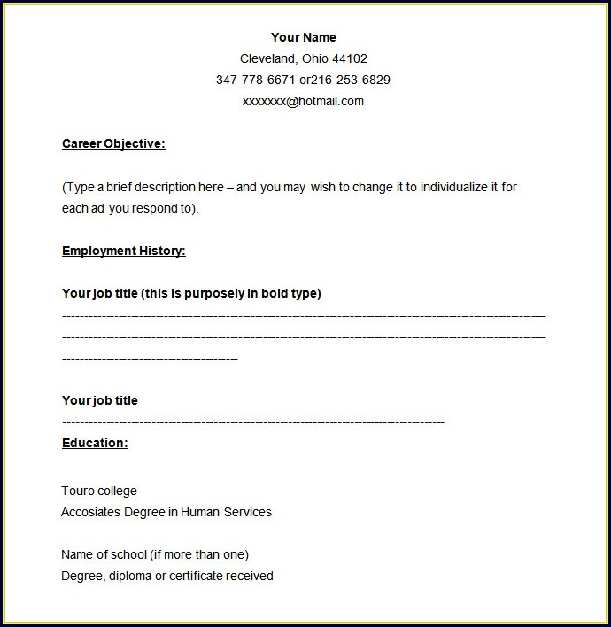 Fill In Blank Downloadable Free Resume Templates Word Fill In Blank Downloadable Free Resume Templates Word