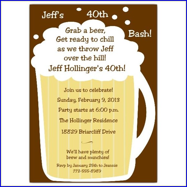 Free Editable 40th Birthday Invitation Templates Free Editable 40th Birthday Invitation Templates