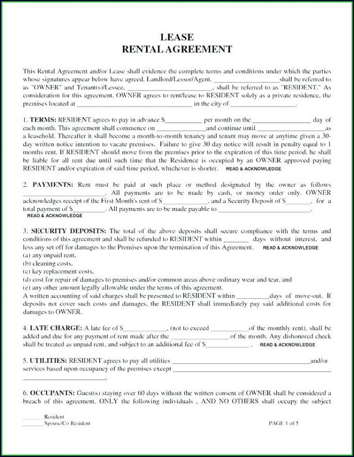 Free Equipment Rental Agreement Form Template Free Equipment Rental Agreement Form Template