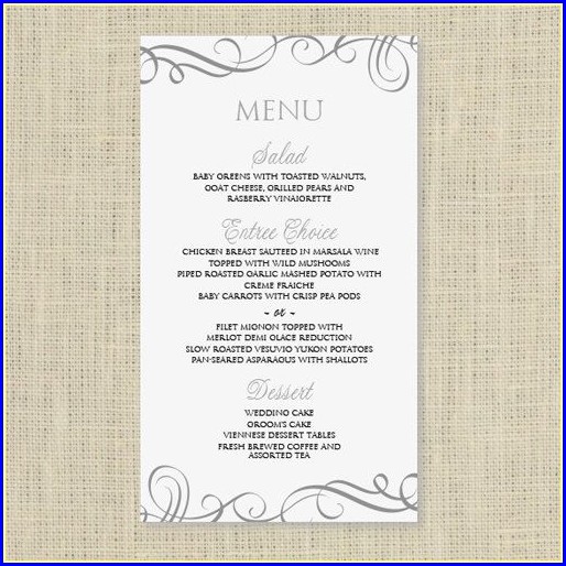Free Menu Template Download Word Free Menu Template Download Word