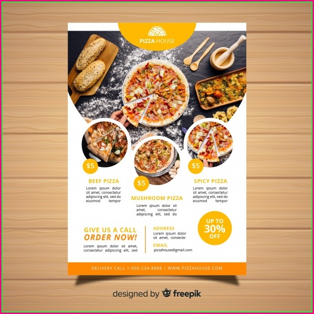 Free Restaurant Flyer Templates Free Restaurant Flyer Templates