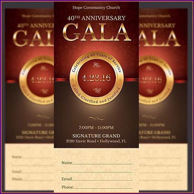 Gala Dinner Tickets Template Gala Dinner Tickets Template