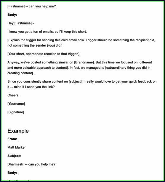 Influencer Outreach Email Template Influencer Outreach Email Template