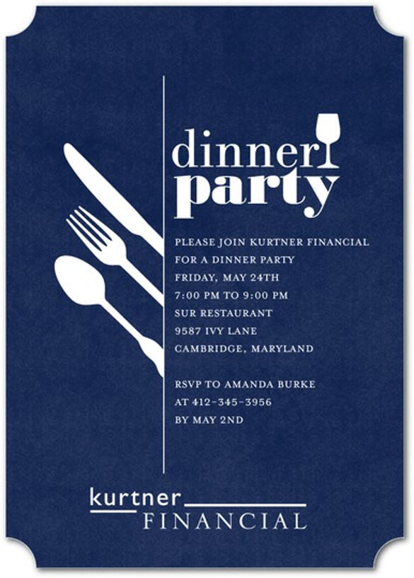 Invitation To Dinner Template Invitation To Dinner Template