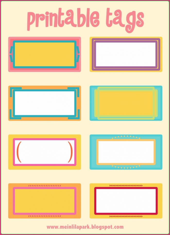 Name Tag Label Template Free Name Tag Label Template Free