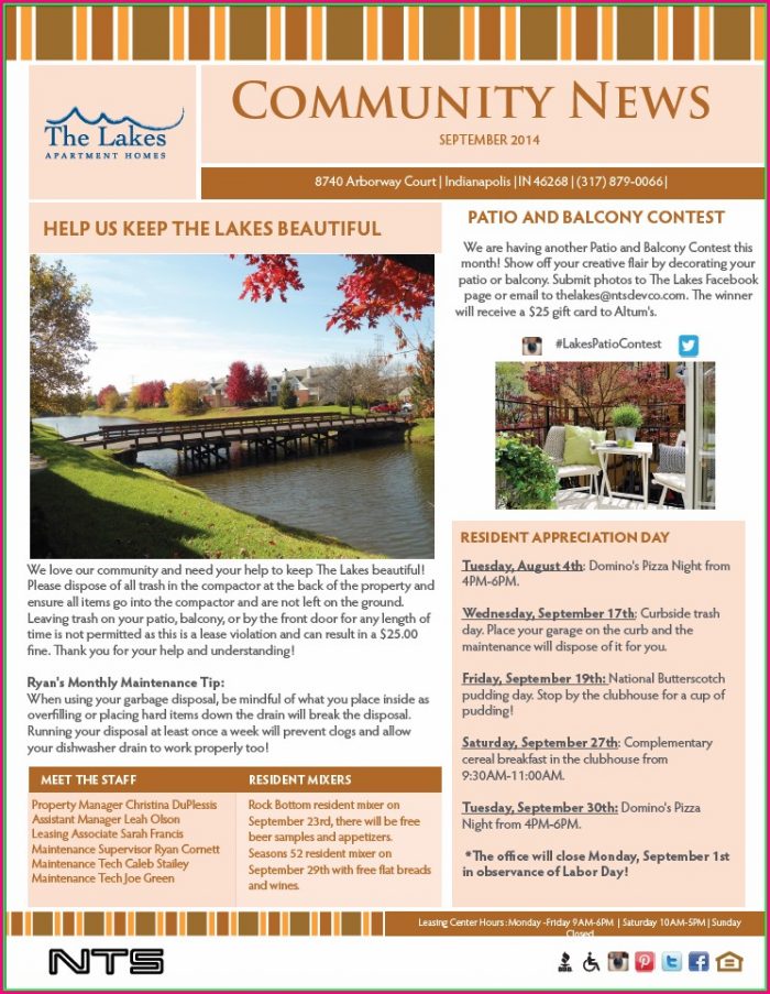 Neighborhood Newsletter Templates Free Neighborhood Newsletter Templates Free