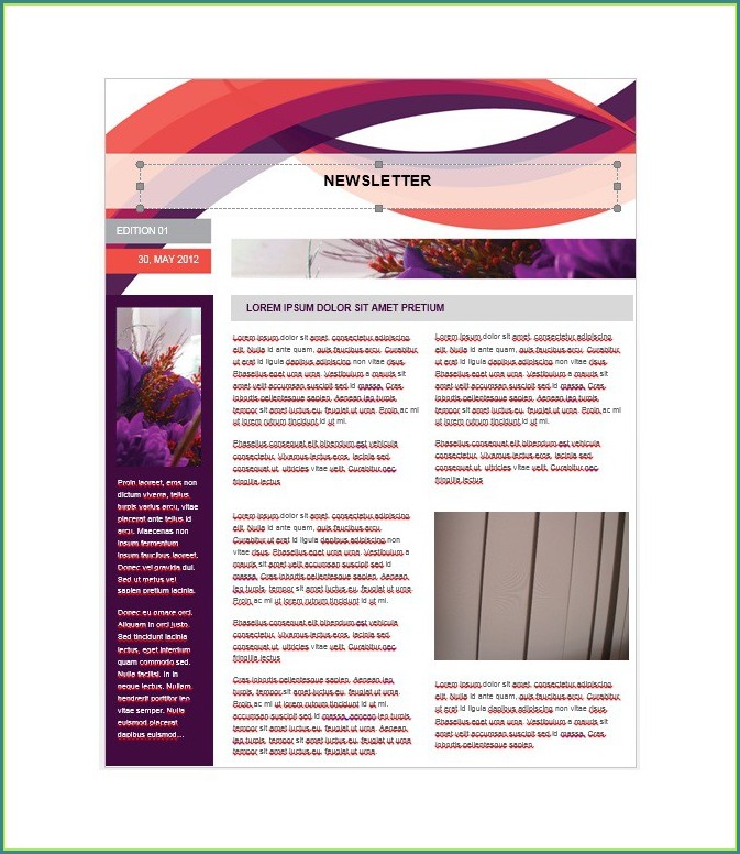 Newsletter Templates Free Download Newsletter Templates Free Download