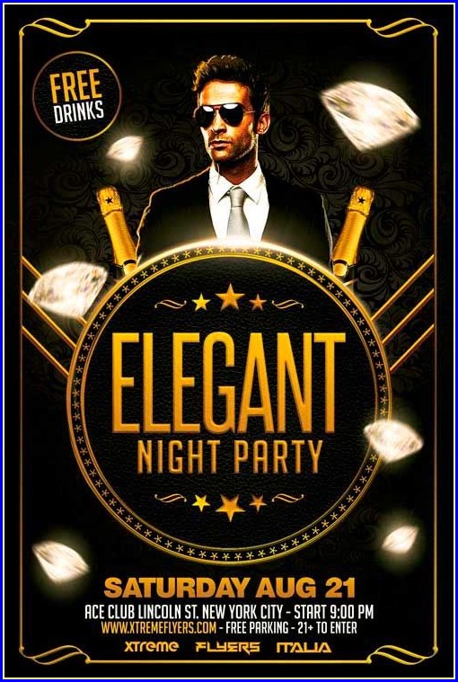 Party Flyers Templates Free Party Flyers Templates Free