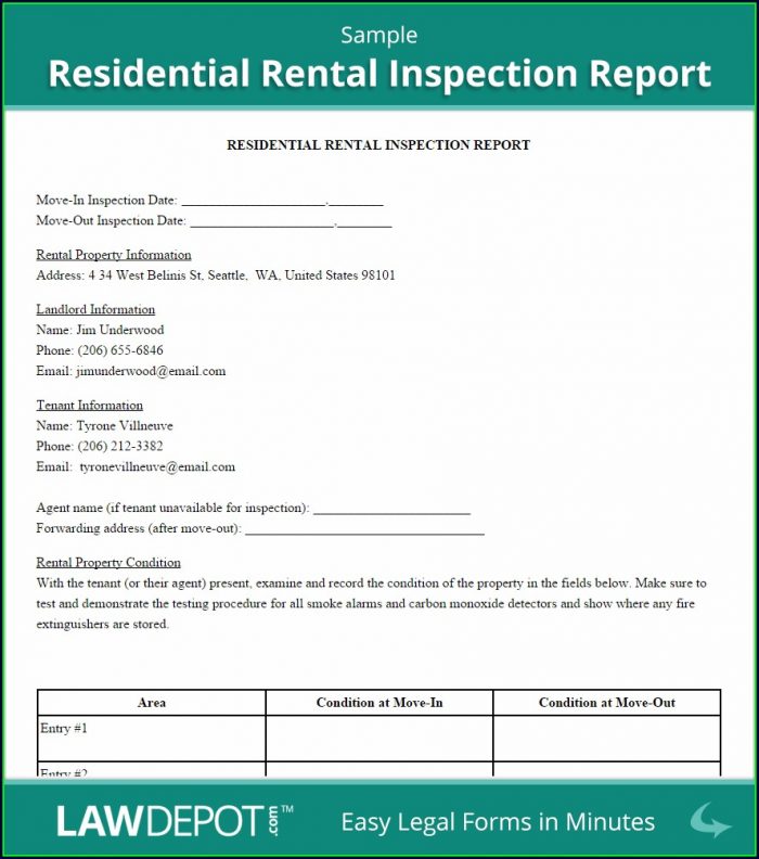 Printable Landlord Rental Inspection Checklist Template Printable Landlord Rental Inspection Checklist Template