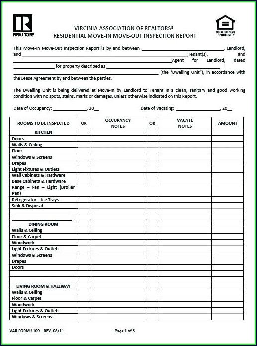 Rental Inspection Checklist Template South Africa Rental Inspection Checklist Template South Africa