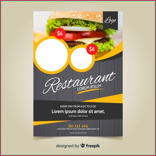 Restaurant Flyer Design Templates Free Download Restaurant Flyer Design Templates Free Download