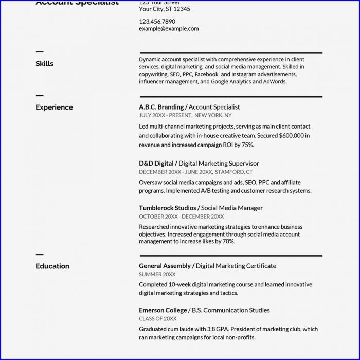 Resume Template Blank Google Docs Resume Template Blank Google Docs