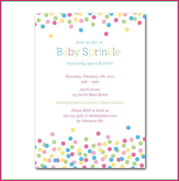 Sprinkle Baby Shower Invitations Templates Free Sprinkle Baby Shower Invitations Templates Free