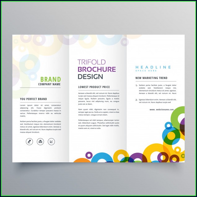 Tri Fold Brochure Design Template Free Download Tri Fold Brochure Design Template Free Download