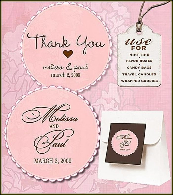 Wedding Favor Labels Template Free Wedding Favor Labels Template Free