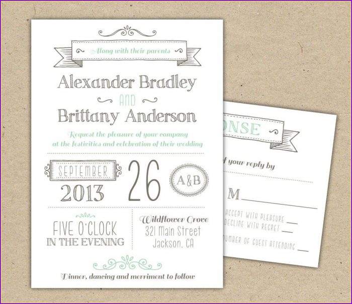 5.5 X 8.5 Invitation Template 5.5 X 8.5 Invitation Template