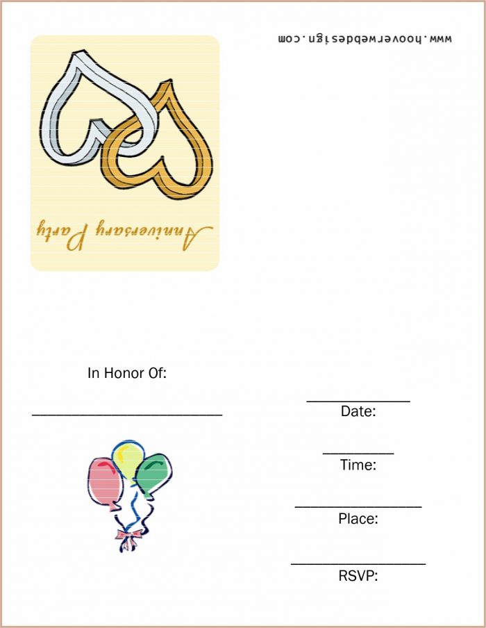 50th Wedding Anniversary Templates Free Download 50th Wedding Anniversary Templates Free Download