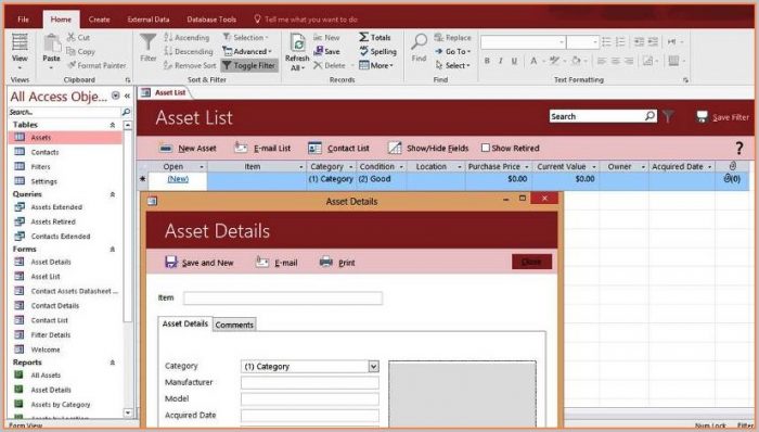 Access Database Templates 2016 Access Database Templates 2016