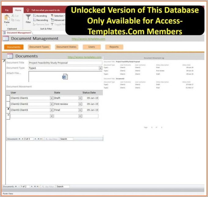 Access Inventory Database Template Free Access Inventory Database Template Free