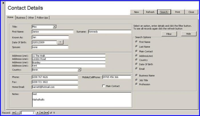 Access Timesheet Database Template Access Timesheet Database Template