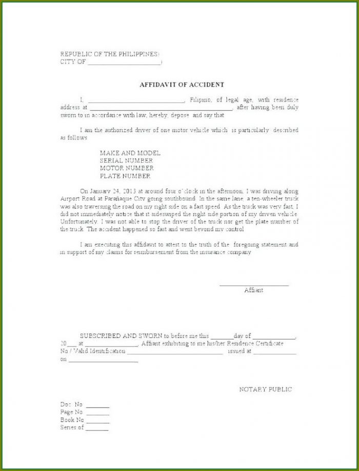 Affidavit Template South Africa Police Affidavit Template South Africa Police