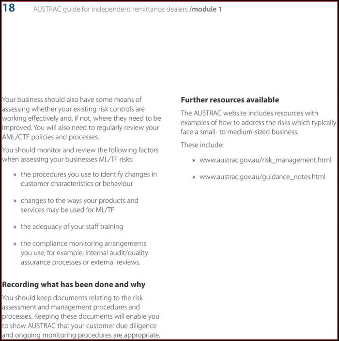 Aml Policy Template Australia Aml Policy Template Australia