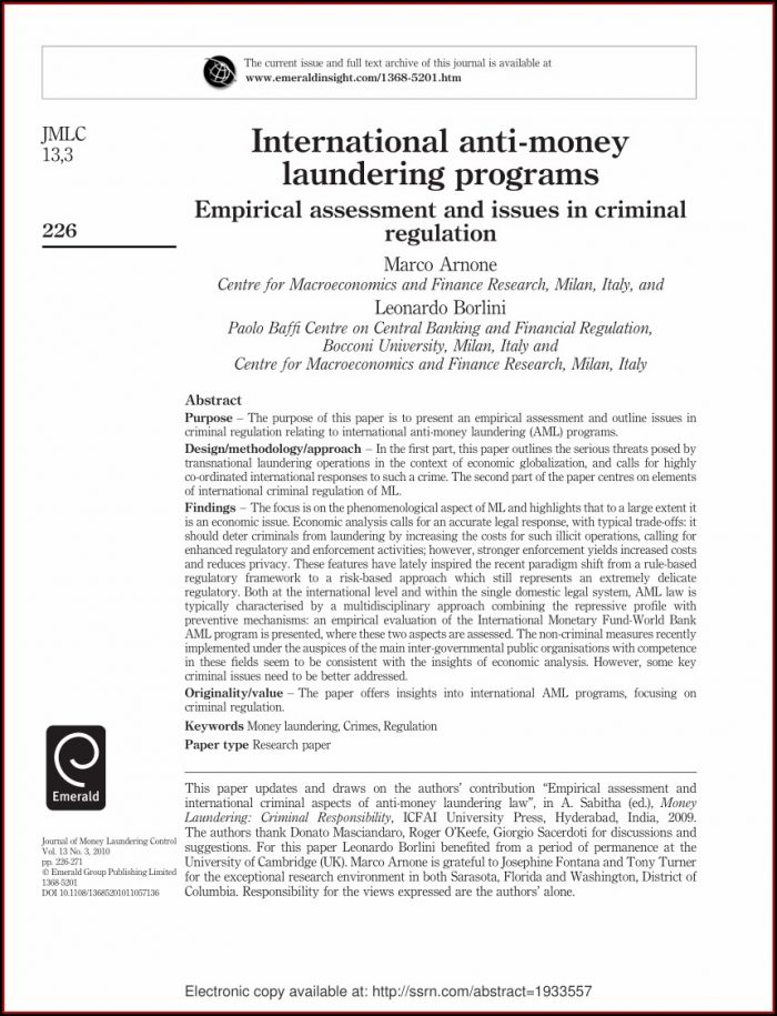 Aml Policy Template Singapore Aml Policy Template Singapore