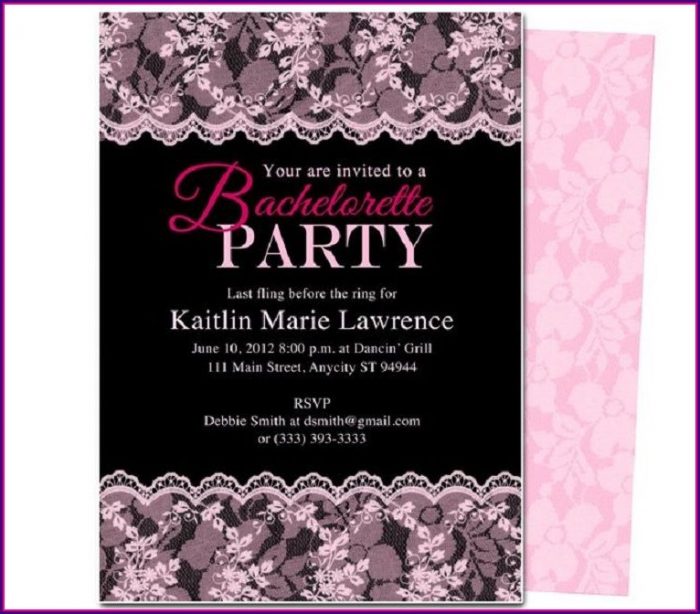 Bachelorette Invites Templates Bachelorette Invites Templates
