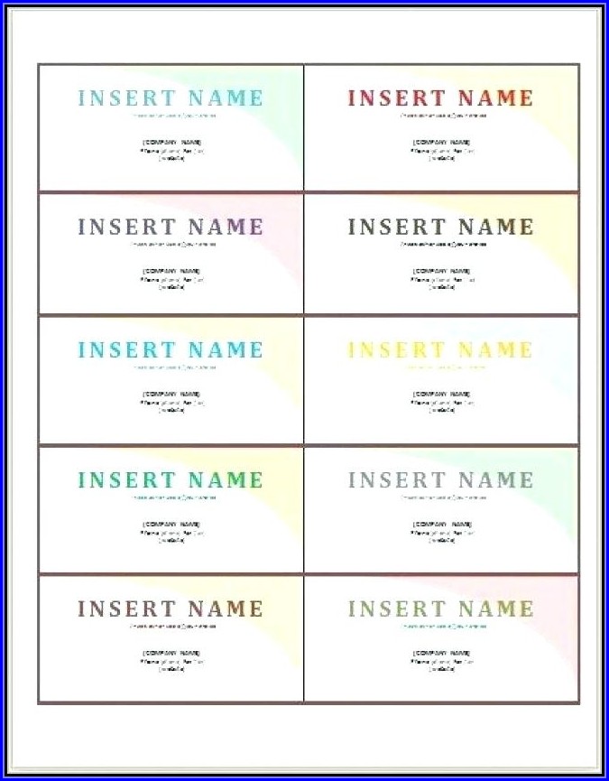 Badge Buddy Template Horizontal Badge Buddy Template Horizontal