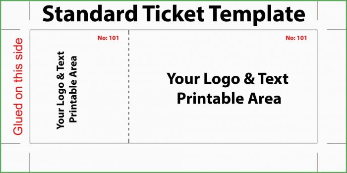 Banquet Ticket Template Word Banquet Ticket Template Word