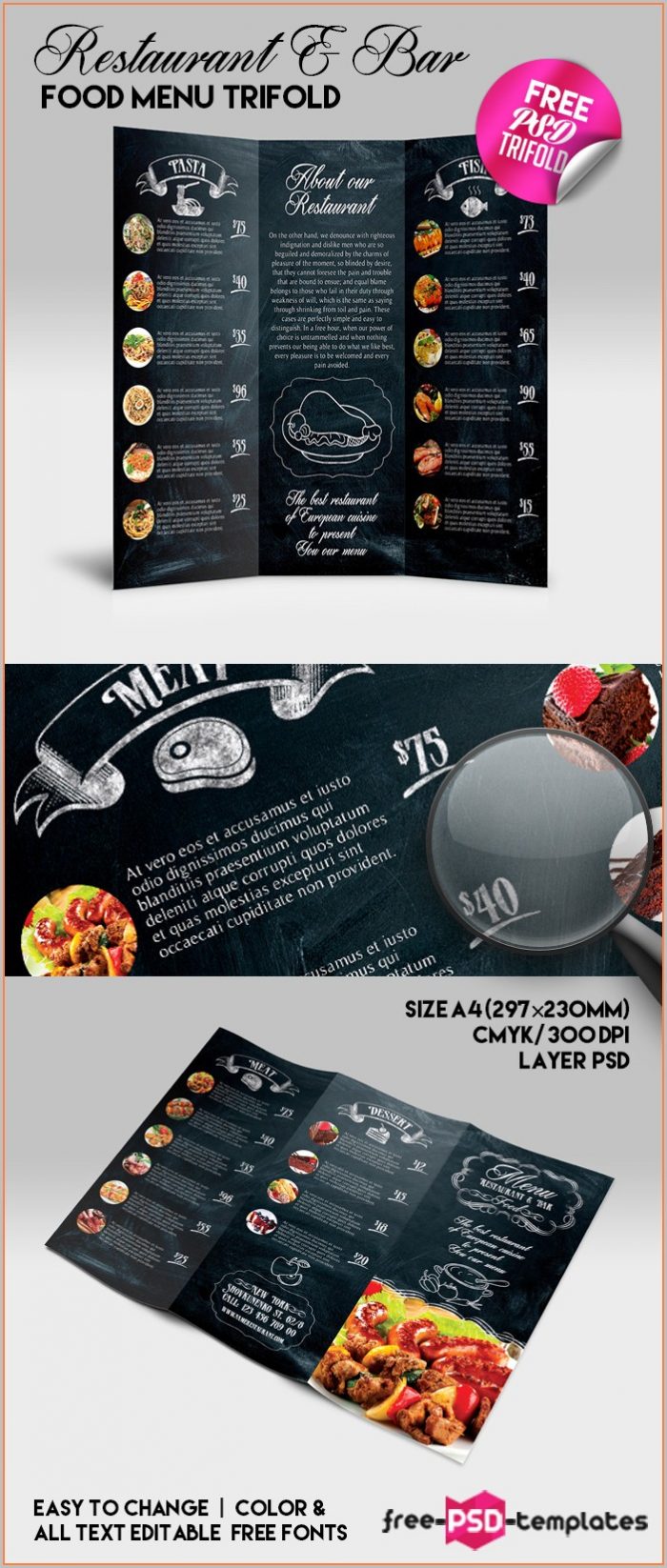 Bar Restaurant Menu Templates Bar Restaurant Menu Templates