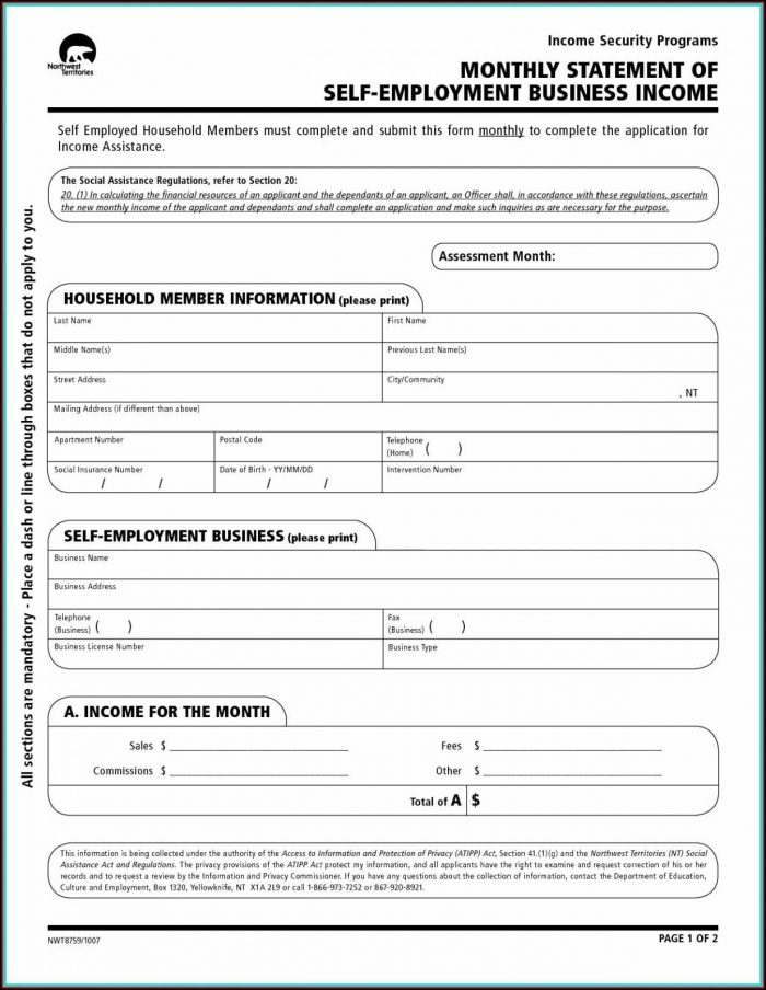 Basic Self Employed Invoice Template Basic Self Employed Invoice Template